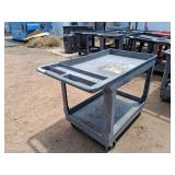 Uline Rolling Cart - Gray