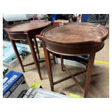 Vintage Side Tables Qty - 2