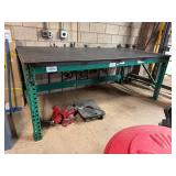 Metal Top Work Bench with 1/2' Steel Top