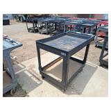 Uline Rolling Cart - Black