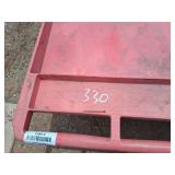 Uline Rolling Cart - Red