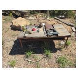 Wooden Top Table
