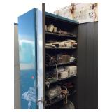 Metal Cabinet On Wheels 81ï¿½x36ï¿½x18ï¿½