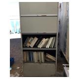 Metal Filing Cabinet, Damaged 82ï¿½x17ï¿½x36ï¿½