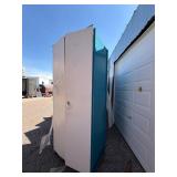 Metal Cabinet On Wheels 88ï¿½x37.5ï¿½x24ï¿½