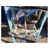 Industrial Vacuum Pump On Portable Cart