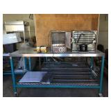 Metal Work Table 72ï¿½x30ï¿½x38ï¿½