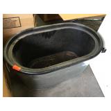Metal Bucket With Plastic Inside