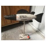 Homemade Ice Fishing Spearing Decoy 20'