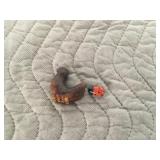 Stone Carved Art Pieces Qty 2