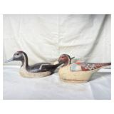 Vintage Wooden Drake Duck Decoy