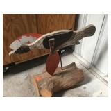 Folk Art Mallard Duck Sculpture 20'