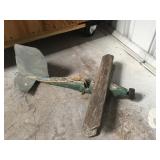 Wooden Airplane Outdoor Swinging Decoration