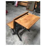 Antique Schoolhouse Student Desk