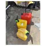 3 Fuel Cans