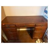 Wooden Desk With Drawers