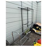 2 Metal Shelves