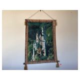 Wall Art Castle Tapestry
