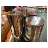 Step Can & Tin Canisters Qty2
