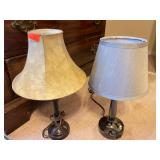 Metal Base Lamps Qty - 2