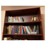 Wooden Shelf with Contents Included