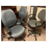 Office Chairs Qty 3