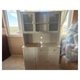 White Wooden Kitchen Cabinet