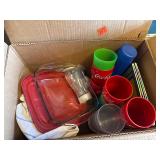 Plastic Cups, Plastic Serving Trays