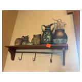 Hat Rack with Southwest Decor
