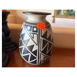Southwest Style Vase 9.5' Tall