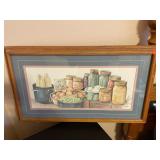 Framed Artwork by Gamboa 'Country Pantry'
