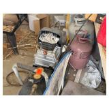 Air Compressor, Untested & Two Propanes