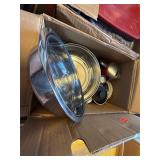 Pans, Coffee Dispenser, Plates