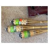 Tiki Torches Qty 3
