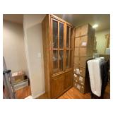 Wooden Glass Cabinet