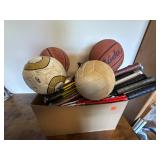 Basketballs, Volleyball, Soccer Ball