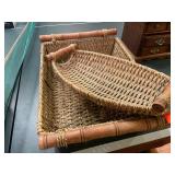 Decretive Wooven Baskets