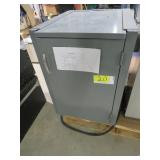 Single Door Gray Cabinet