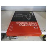 Lot- Sparkplugs, Snap Terminals, Misc. Auto Parts