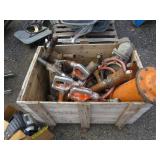 Bin of Misc. Jackhammers & Parts