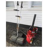 Lot- 2 Shindaiwa PowerBrooms & 2 Leaf Blowers