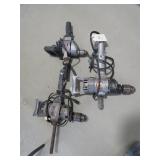 Lot- 3 1/2' Electric Drills