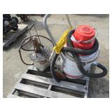 Lot- Grease Pump & Shop Vac