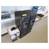 Lot- 4 Roland & 1 Yamaha Speakers