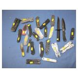 Lot of Pocket Knives