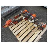 Pallet- Misc. Chainsaws