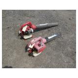 Lot of 2 Homelite Blowers