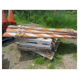 Pallet of Wooden Barricades