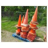 Pallet of Safety Cones