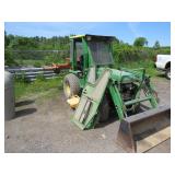 John Deere Model 70A Leader w/ Bucket & Rake &...